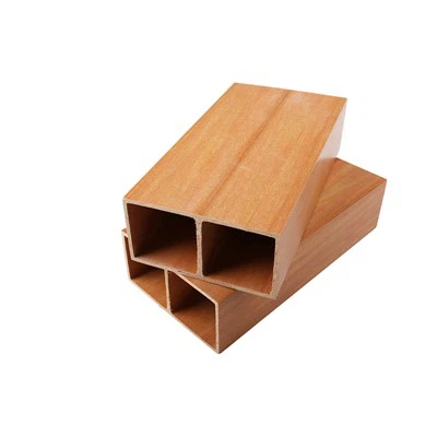 High Quality Indoor Wpc Timber Tube Decorative Plastic